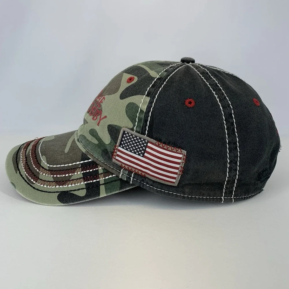 The Crosby Golf Club Hat Camo 2017 Military Appreciation Adjustable Baseball Cap